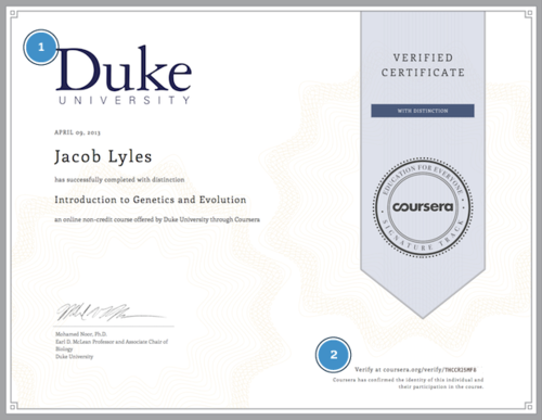 The Anatomy of a Verified Certificate & Shareable Course Records