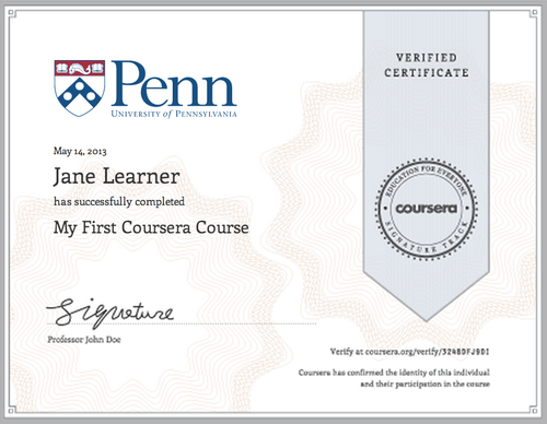 Yahoo! sponsors employees to earn Verified Certificates on Coursera