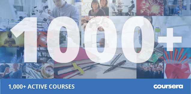 Coursera Passes 1000-Course Milestone