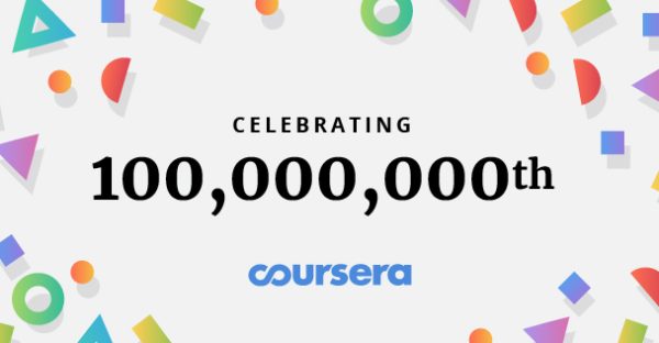 100 million reasons to celebrate our global community of learners