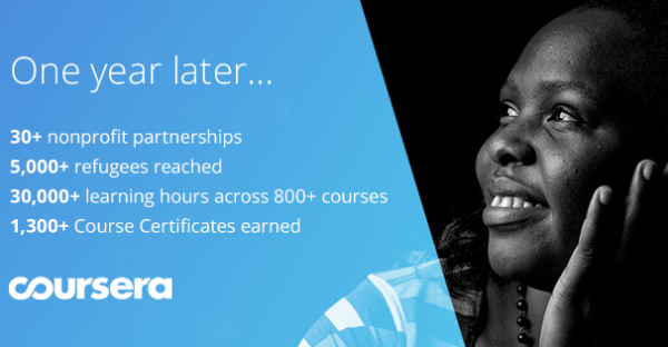 Coursera for Refugees: Reflecting on our First Year