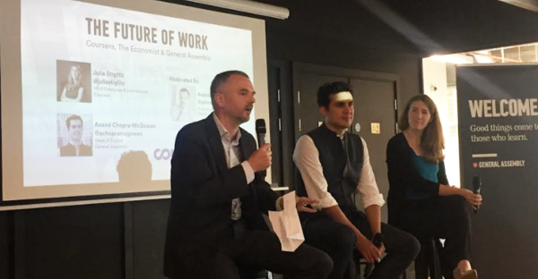 Event Recap: The Future of Work with Coursera and General Assembly