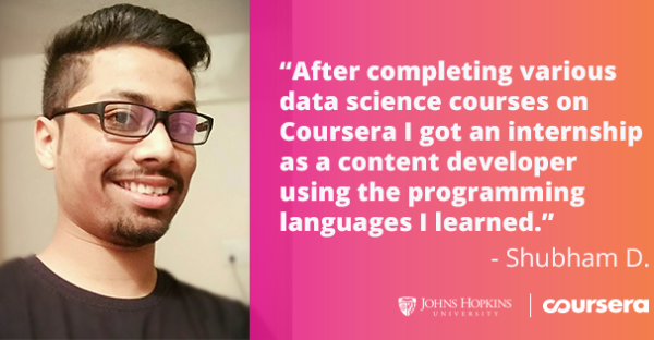 A Passion for Learning Leads to an Internship