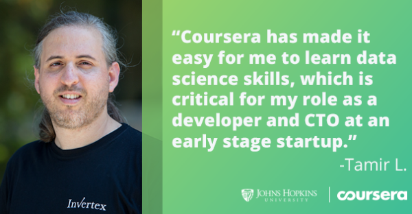 CTO Sharpens Data Science Skills on Coursera