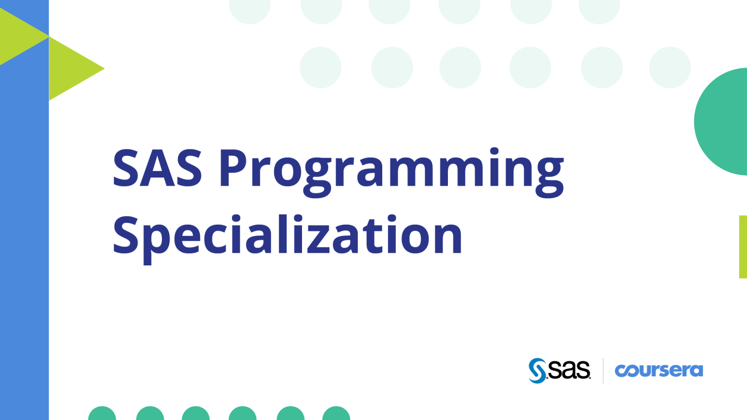 Coursera and SAS Bridge Analytics Skills Gap with New SAS® Programming ...