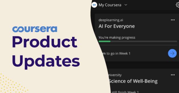 Learn by day or night: Dark mode now available on the Coursera iOS app