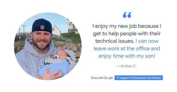 From the Kitchen to the Help Desk: Arthur’s Story