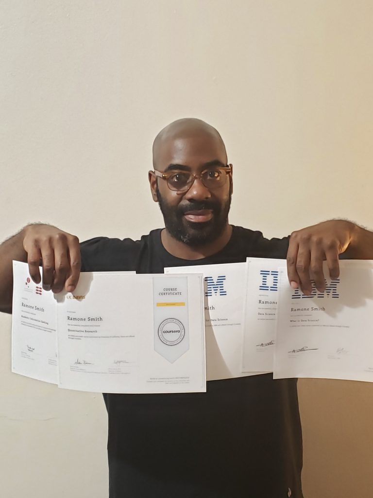See how Ramone used online learning to supplement his academic and career pursuits