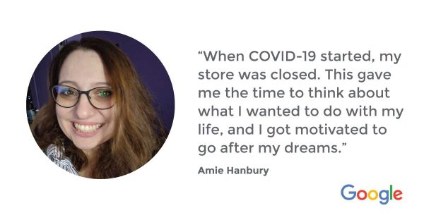 How Amie launched a new career in IT during COVID-19