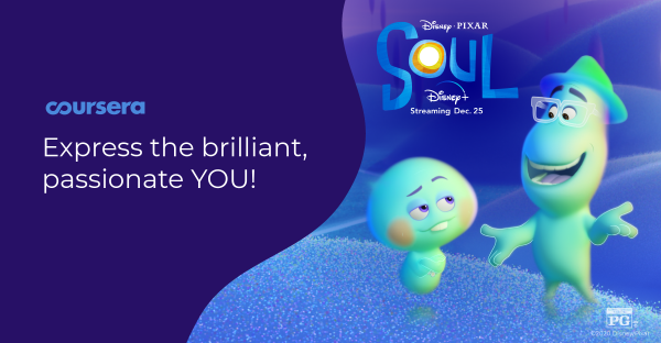 Coursera Comes Together with Disney and Pixar to Inspire Learners to Explore Their Passions and Achieve New Goals