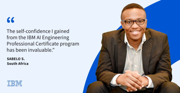 How Sabelo applied lessons from online learning to found his own tech company in South Africa