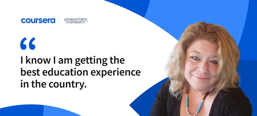 Following a dream to the bachelor’s completion program at Georgetown