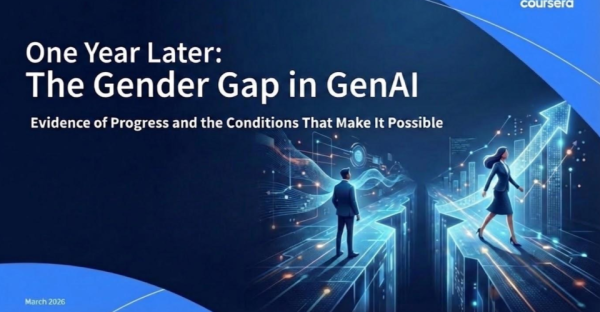 Ahead of International Women’s Day, new Coursera report highlights global progress towards narrowing gender gap in critical skill domains