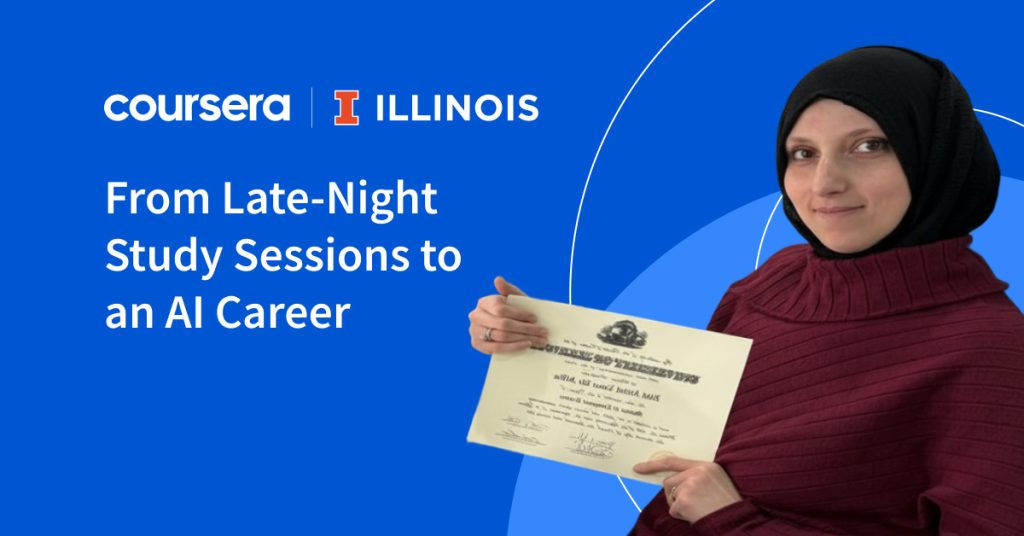 From Late-Night Study Sessions to an AI Career: How Zilal Eiz AlDin Earned Her Master’s While Raising a Family